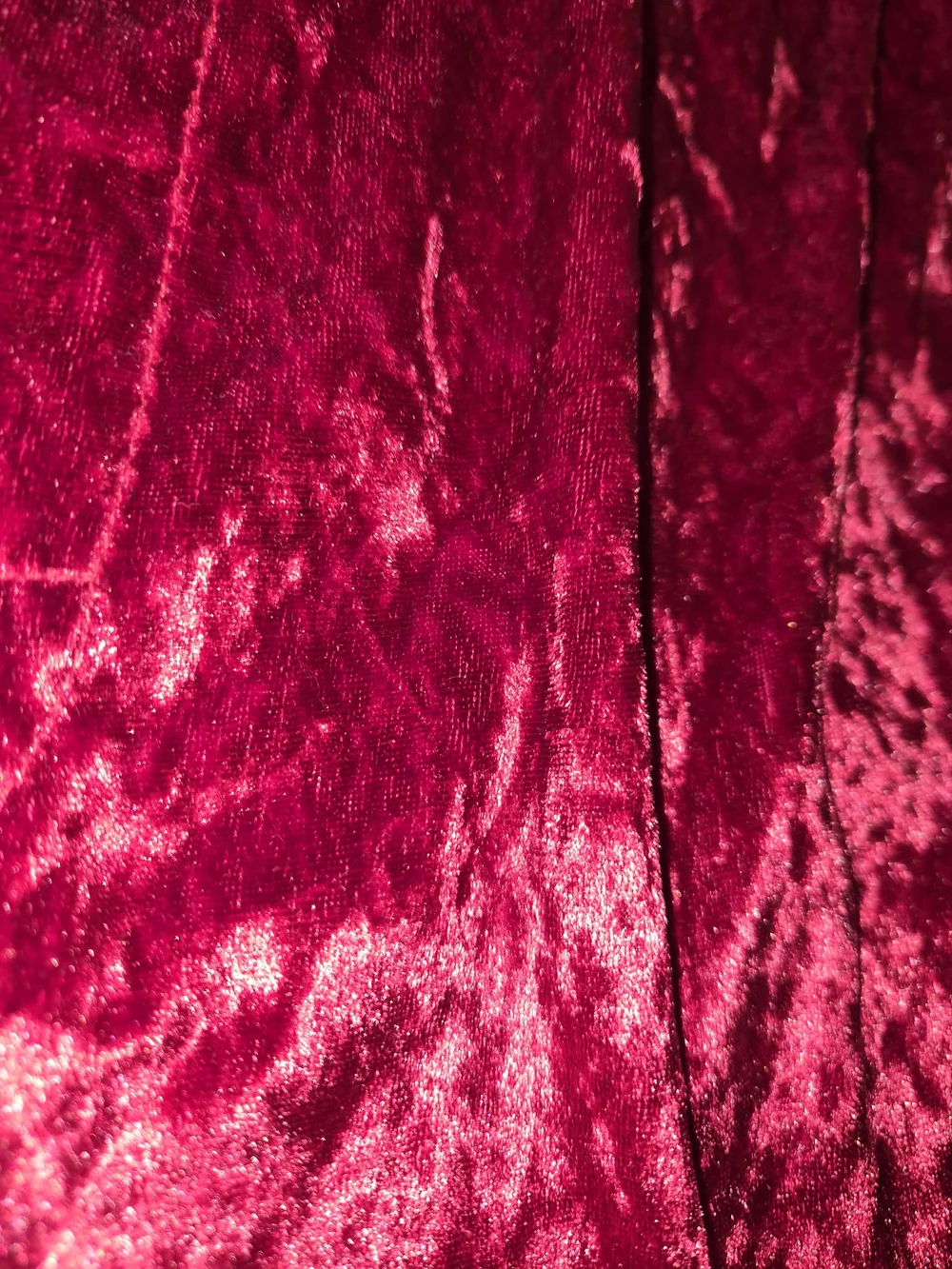 Velvet Lace-Trim Sleep Shorts in Burgundy